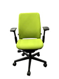 Steelcase Amia Cogent Connect Office Chair - Green Fabric (Pre-Owned)