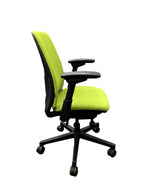 Steelcase Amia Cogent Connect Office Chair - Green Fabric (Pre-Owned)