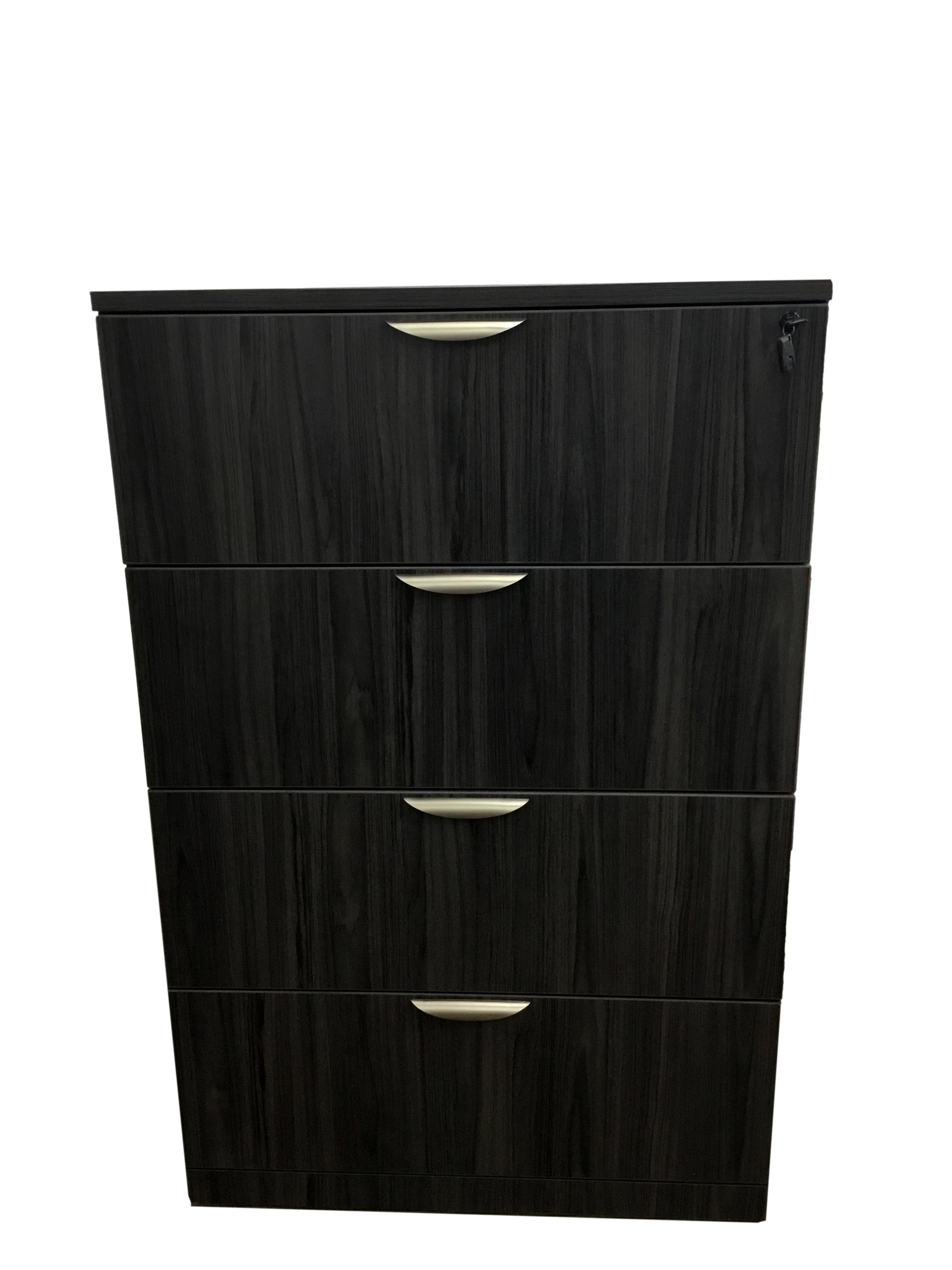Lateral File Cabinets by Office Source, 2, 3 or 4 Drawers in 8 Laminate Finishes