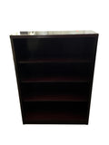 Rudnick Mahogany Veneer Bookcase 3 Shelf - 36.0"(W) x 13.0"(D) x 48.5"(H)