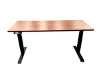 New - Deluxe Sit-Stand Desk - 4 Sizes, Base in 3 colors, Tops in 7 Finishes, 15-Year Warranty