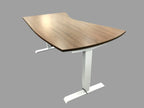 New - Deluxe Commercial Quality Sit to Stand Desk - Modern Vector Top - 42" x 66" in Several Finishes