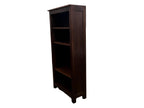 Pre-Owned Dark Walnut 4-Shelf Bookcase - 6' Tall