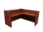 Office Source Reception Desk in Cherry