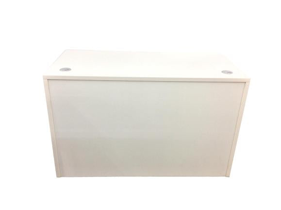 NEW - Small OfficeSource Desk in 8 Finishes with Choice of Drawers - 24" x 47"