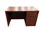 NEW - Small OfficeSource Desk in 8 Finishes with Choice of Drawers - 24" x 47"