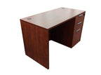 NEW - Small OfficeSource Desk in 8 Finishes with Choice of Drawers - 24" x 47"