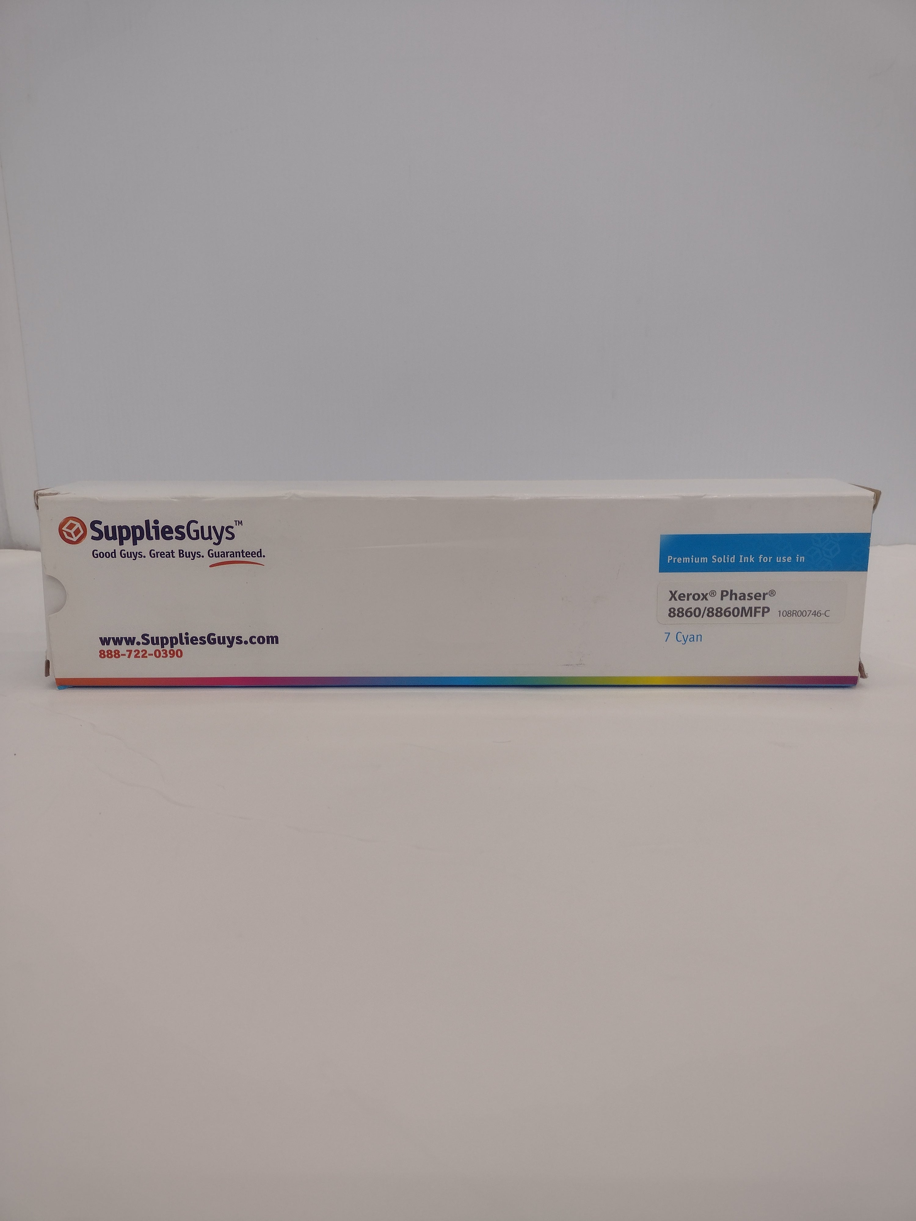 SuppliesGuys 7-Pack Black/Cyan/Magenta/Yellow Ink Sticks for Xerox Phaser 8860/8860MFP Printers