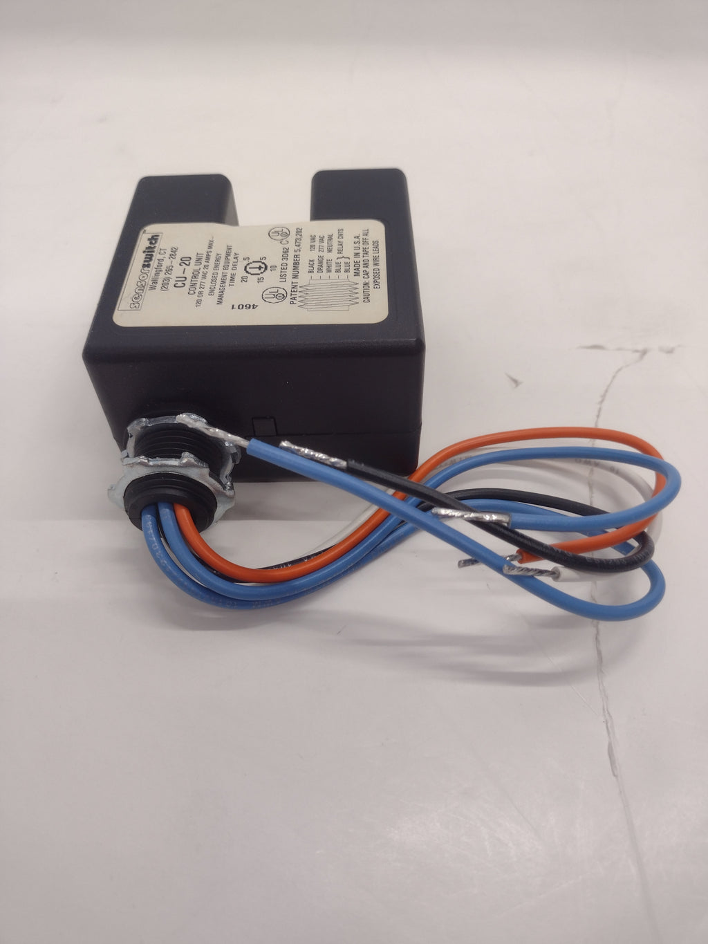 Sensorswitch CU-20 120/277 VAC 20 A Control Unit for VDC Sensors - NEW
