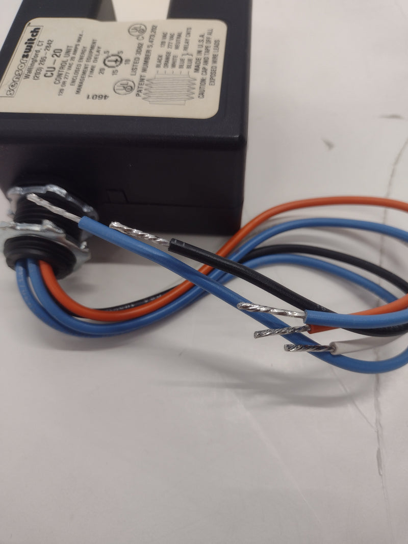 Sensorswitch CU-20 120/277 VAC 20 A Control Unit for VDC Sensors - NEW