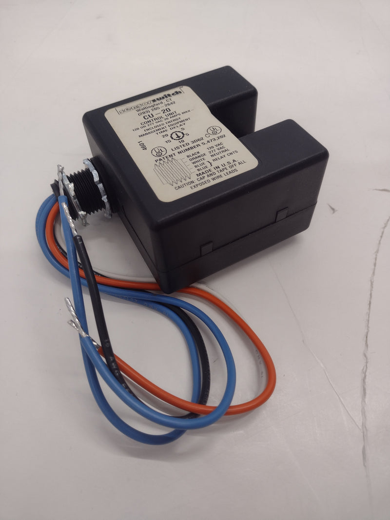 Sensorswitch CU-20 120/277 VAC 20 A Control Unit for VDC Sensors - NEW