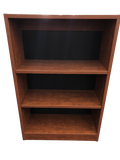 Candex 3-Shelf Rum Cherry Bookcase