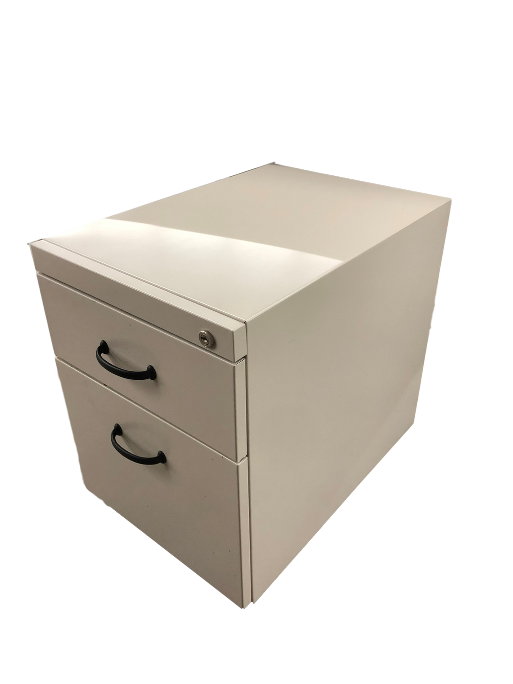 Metal Mobile 2 Drawer Pedestal