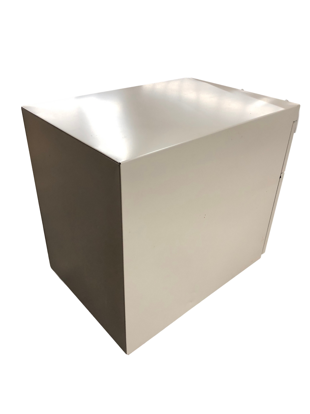 Metal Mobile 2 Drawer Pedestal