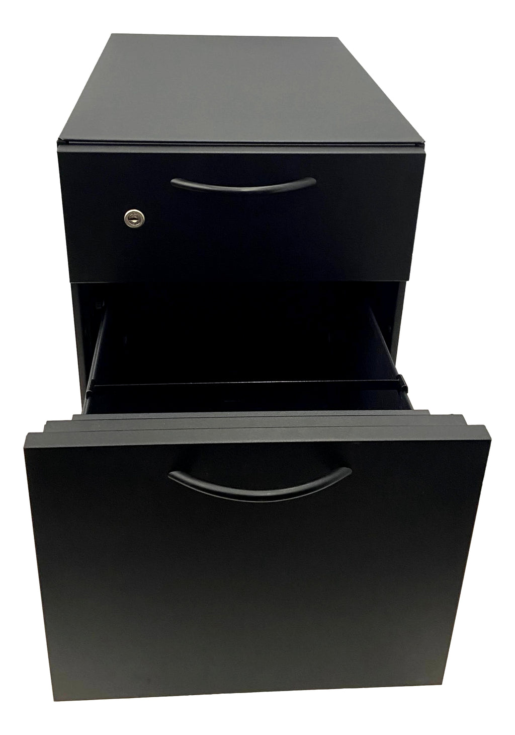 Pre-Owned Steelcase Mobile Pedestal/File Cabinet - Black