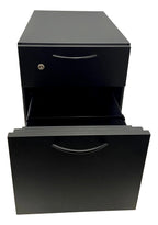 Pre-Owned Steelcase Mobile Pedestal/File Cabinet - Black