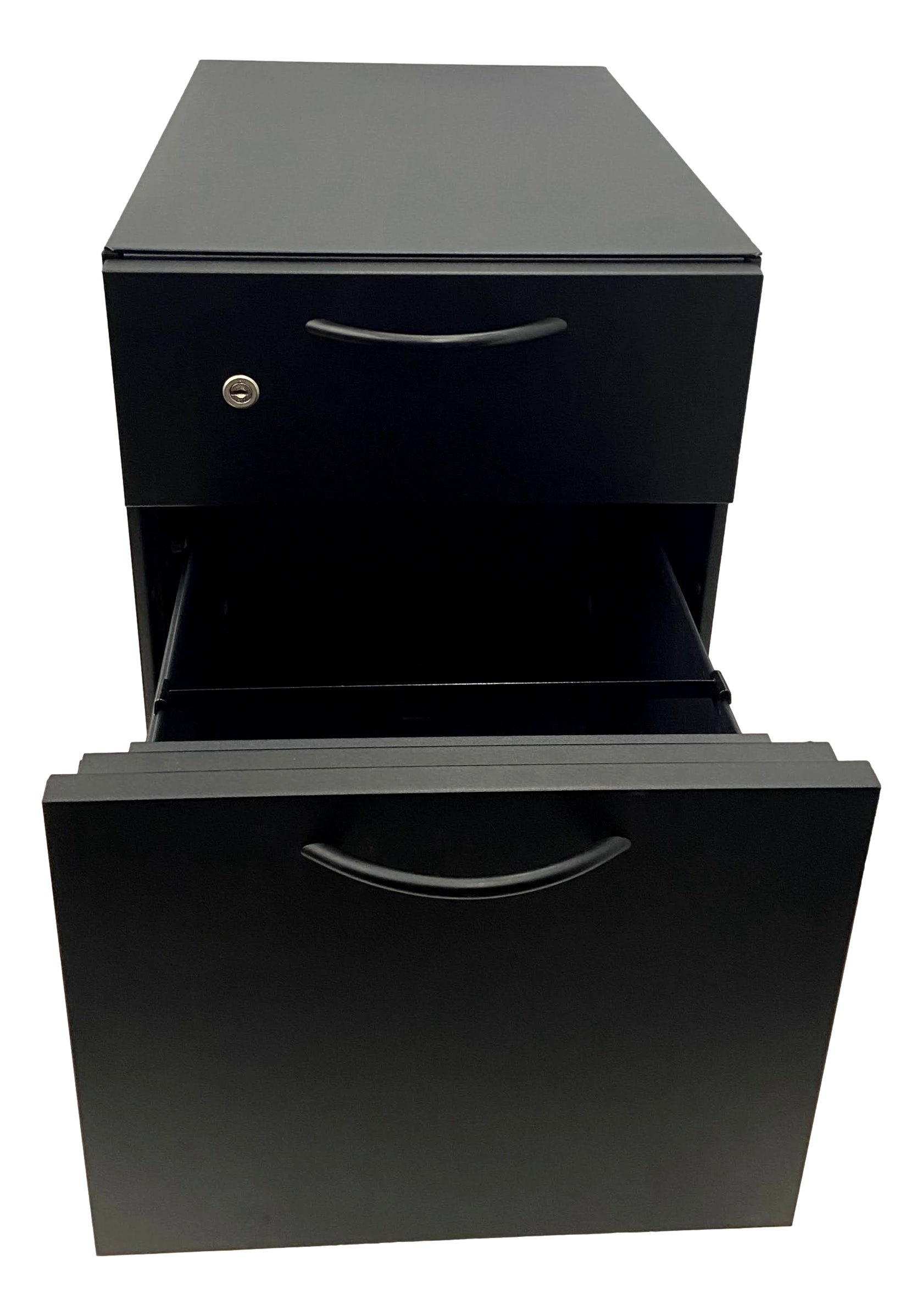 Pre-Owned Steelcase Mobile Pedestal/File Cabinet - Black