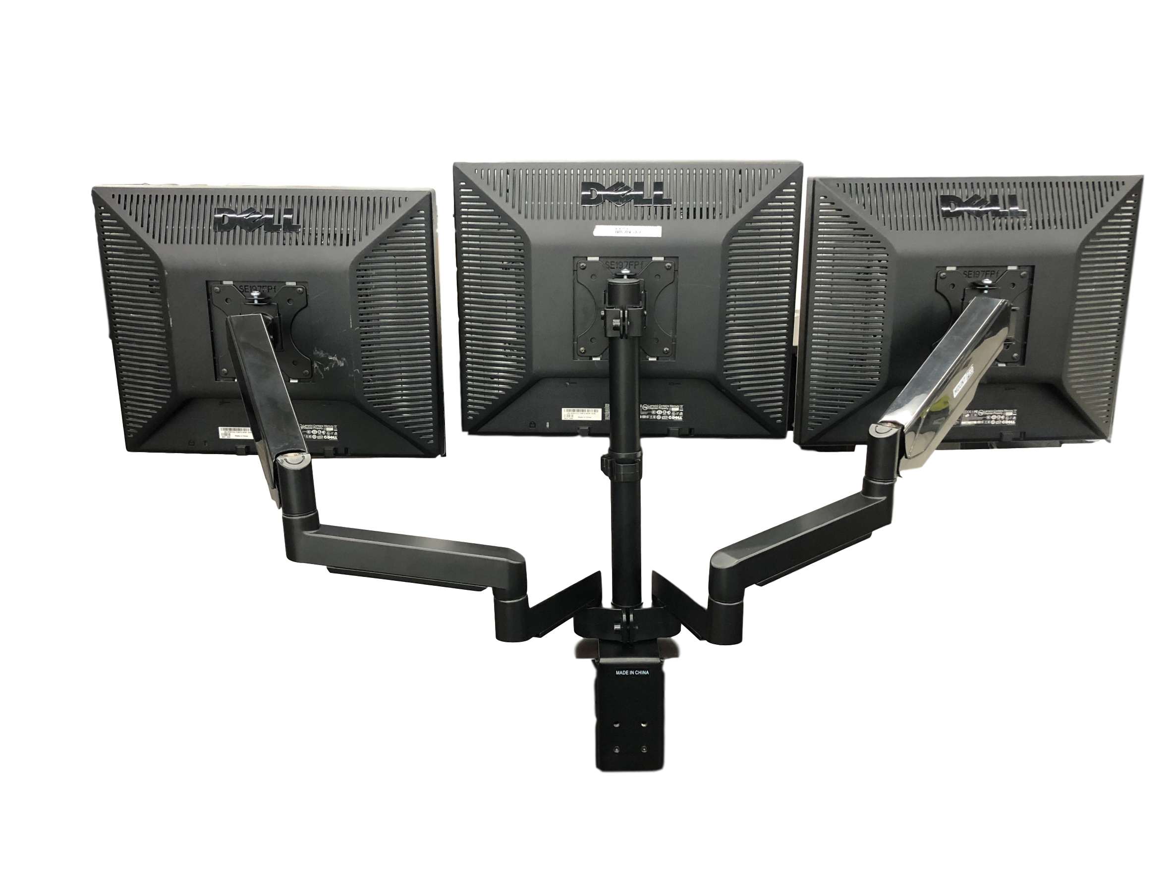 Triple Monitor Desk Swivel Arm
