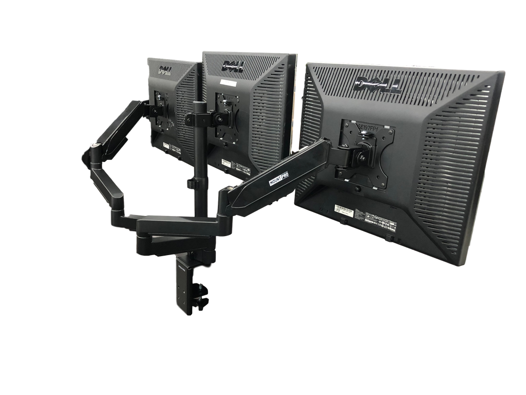 Triple Monitor Desk Swivel Arm
