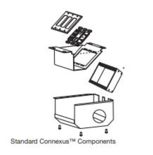 Krug Connexus Standard Power Distribution Unit for Virtu Series Office Furniture