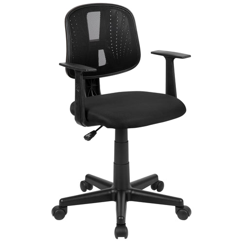 Budget Office Chair with Mesh Back and 250 Lb Capacity in Black, White or Gray