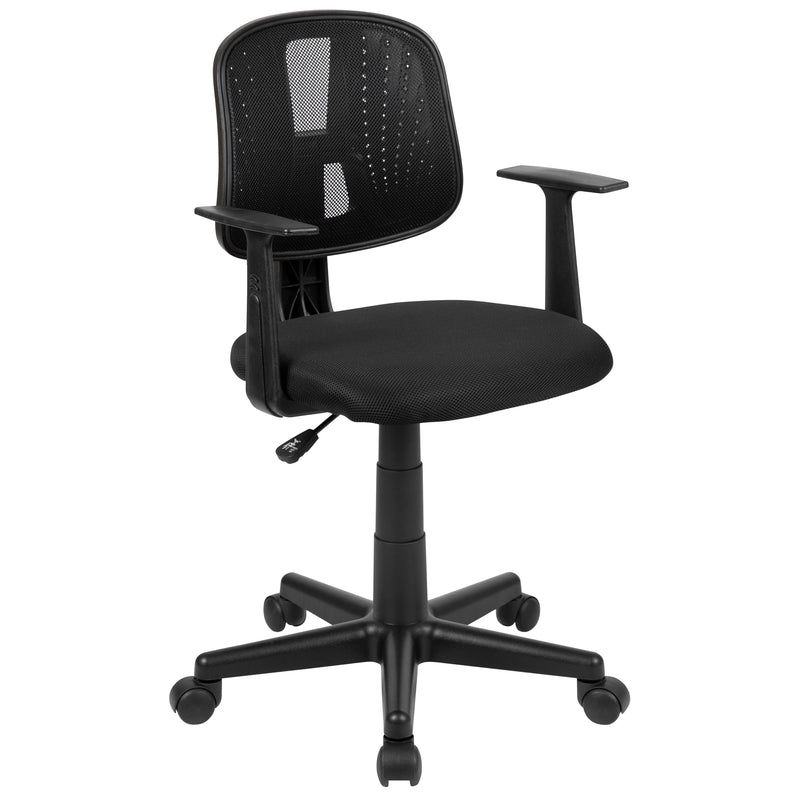 Budget Office Chair with Mesh Back and 250 Lb Capacity in Black, White or Gray