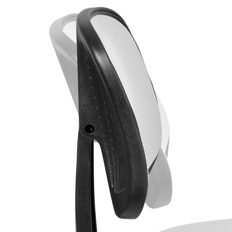 Budget Office Chair with Mesh Back and 250 Lb Capacity in Black, White or Gray