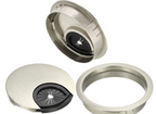 Fancy Metal Desktop Wire Management Ports (Grommets)