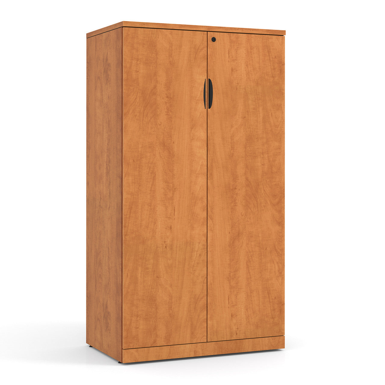 Office Source Storage Cabinet 65.5" High with Locking Doors, in 8 Finishes