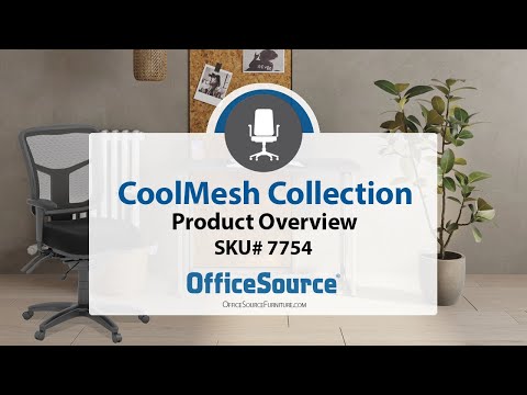 CoolMesh Collection MULTI-FUNCTION, Deluxe Task Chair with 13 Seat Colors
