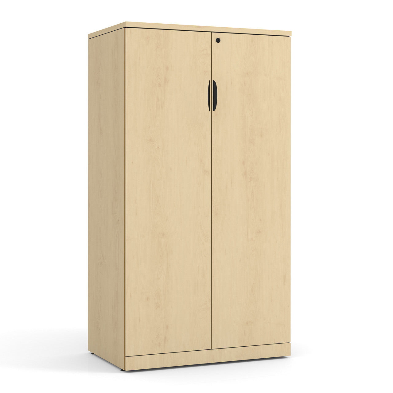 Office Source Storage Cabinet 65.5" High with Locking Doors, in 8 Finishes