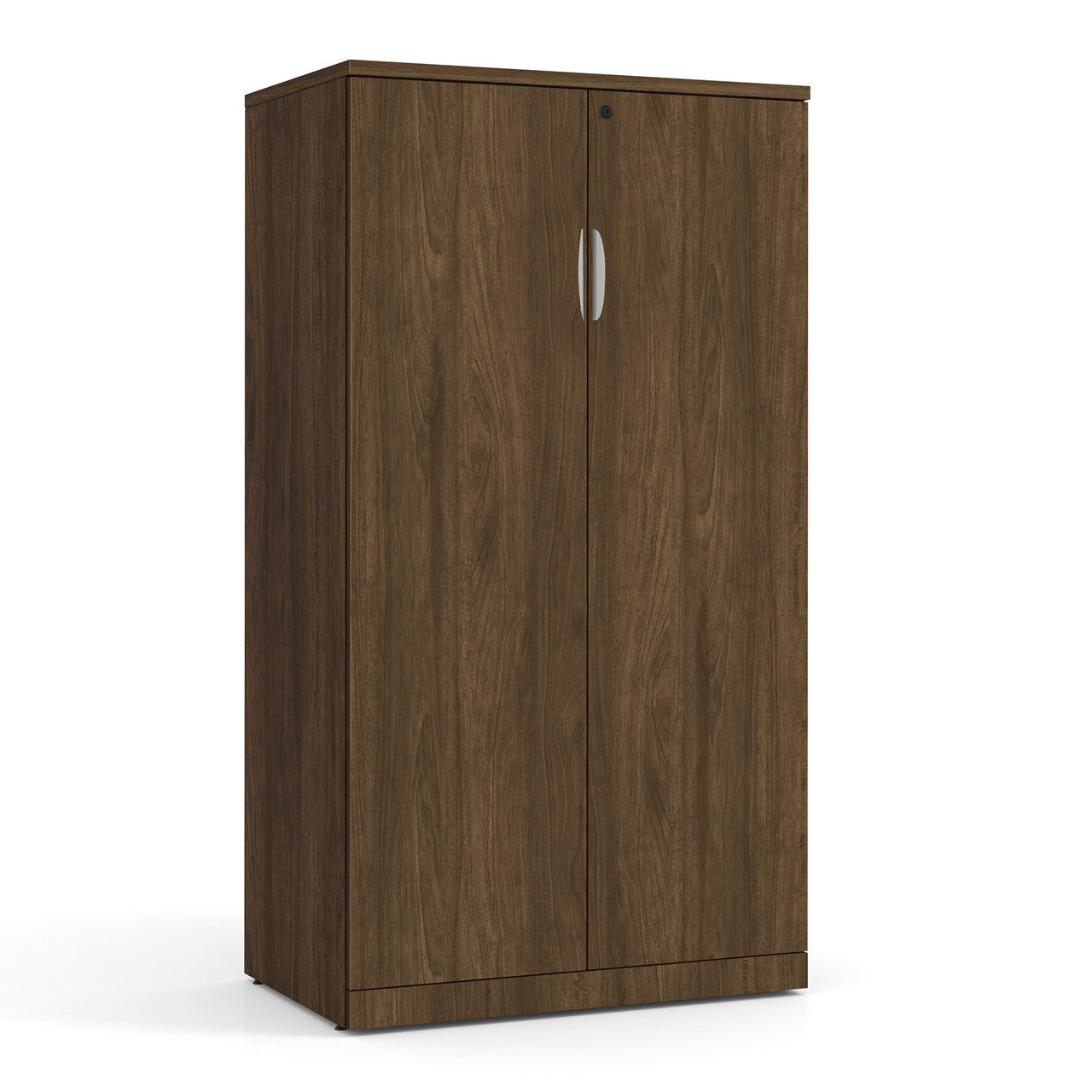 Office Source Storage Cabinet 65.5" High with Locking Doors, in 8 Finishes