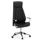 Empire - Executive Leather High Back with Chrome Frame