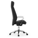 Empire - Executive Leather High Back with Chrome Frame
