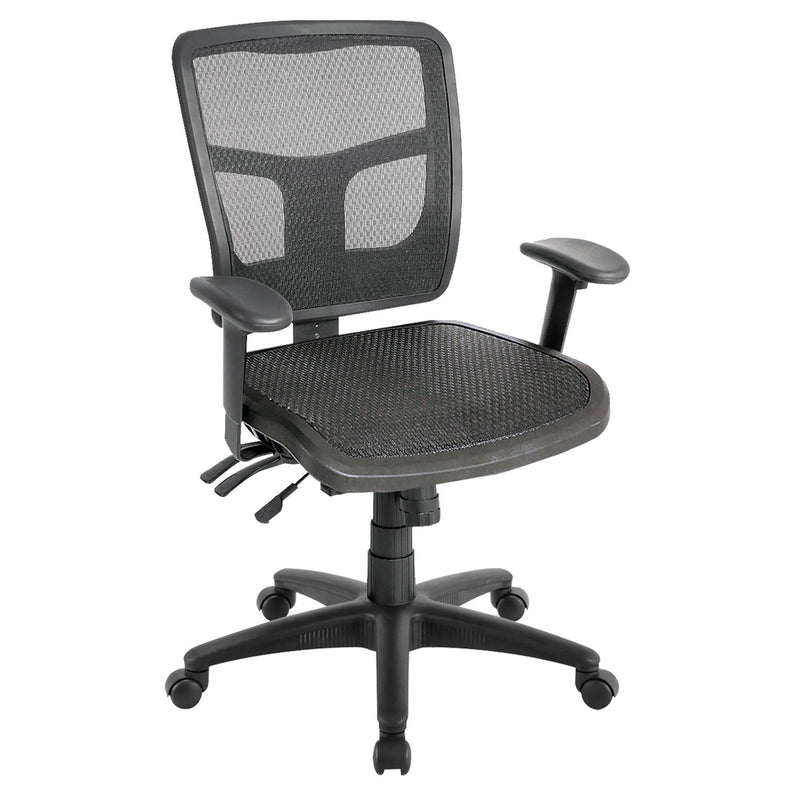 CoolMesh Collection MULTI-FUNCTION, Deluxe Task Chair with 13 Seat Colors
