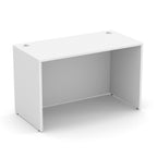 NEW - Small OfficeSource Desk in 8 Finishes with Choice of Drawers - 24" x 47"