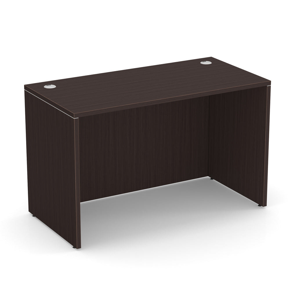 NEW - Small OfficeSource Desk in 8 Finishes with Choice of Drawers - 24" x 47"