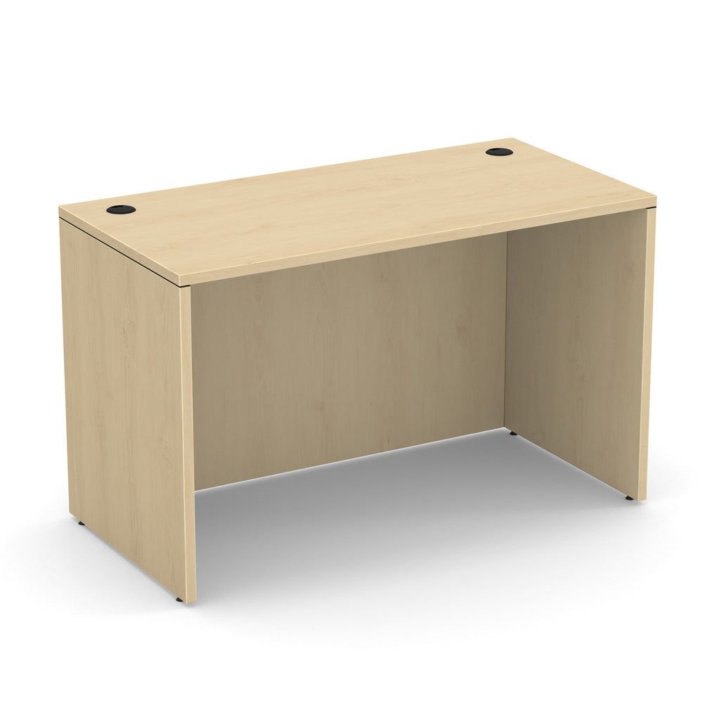 NEW - Small OfficeSource Desk in 8 Finishes with Choice of Drawers - 24" x 47"