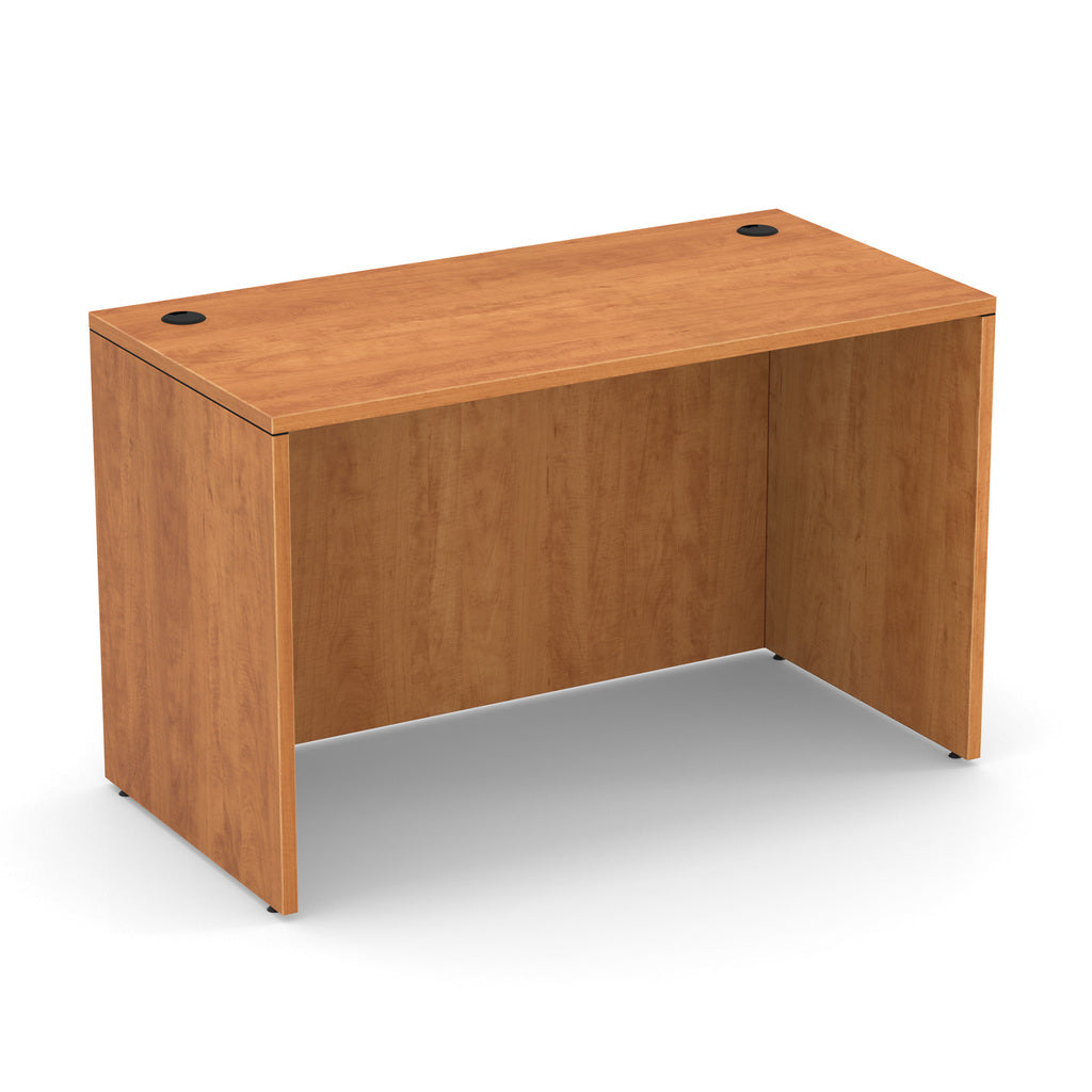 NEW - Small OfficeSource Desk in 8 Finishes with Choice of Drawers - 24" x 47"