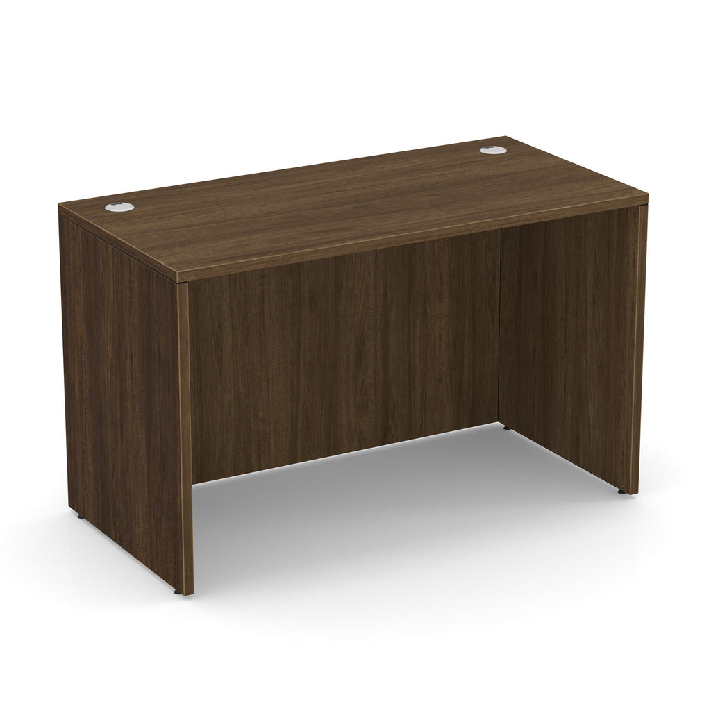 NEW - Small OfficeSource Desk in 8 Finishes with Choice of Drawers - 24" x 47"