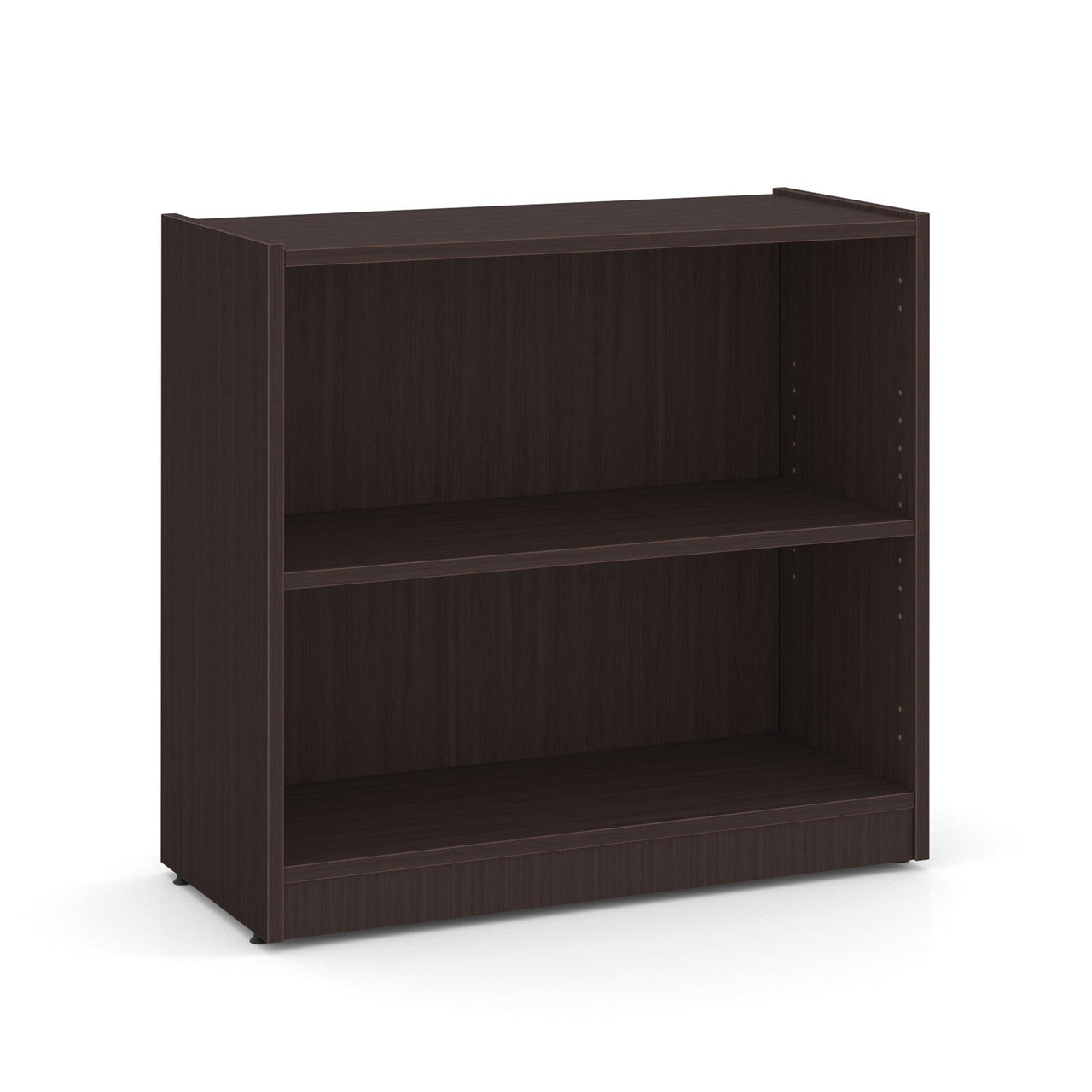 OfficeSource Bookcase: 3 Sizes, 8 Finishes, Optional Doors