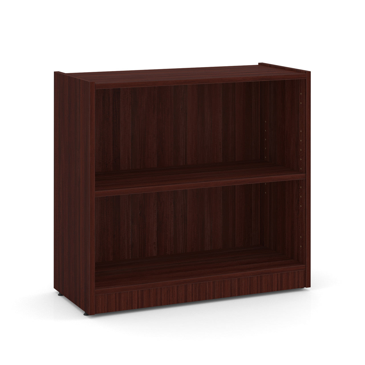 OfficeSource Bookcase: 3 Sizes, 8 Finishes, Optional Doors