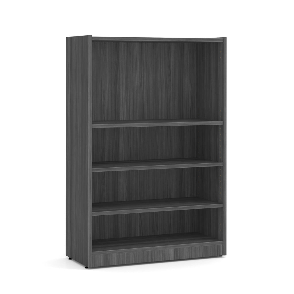 OfficeSource Bookcase: 3 Sizes, 8 Finishes, Optional Doors