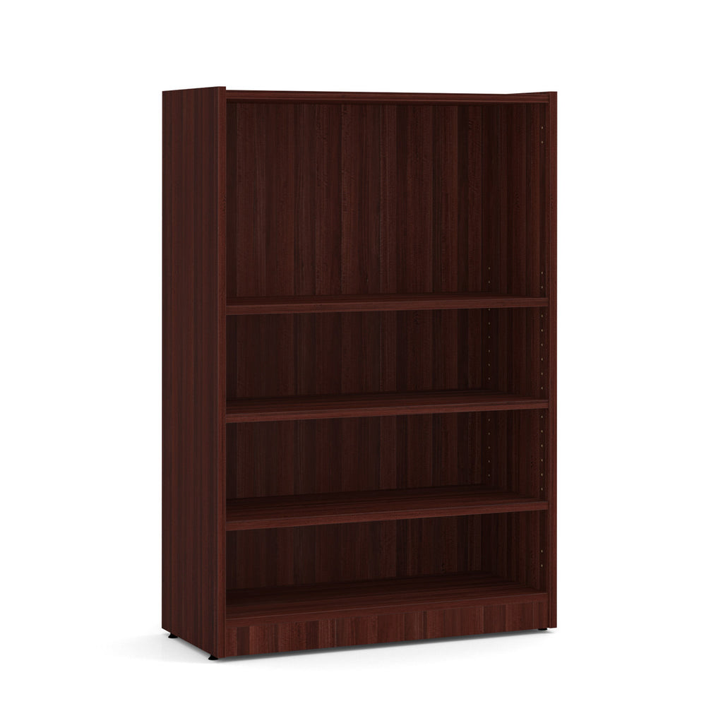OfficeSource Bookcase: 3 Sizes, 8 Finishes, Optional Doors