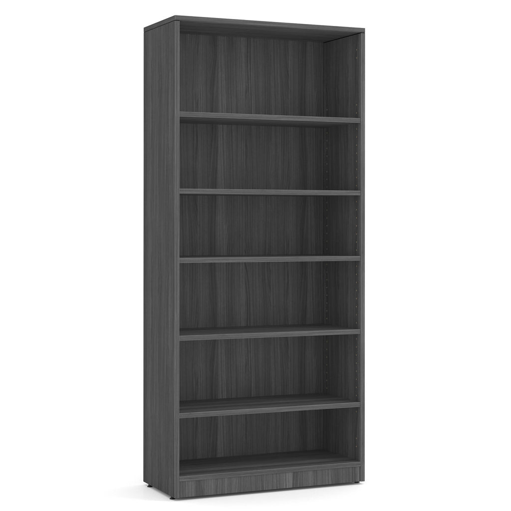 OfficeSource Bookcase: 3 Sizes, 8 Finishes, Optional Doors