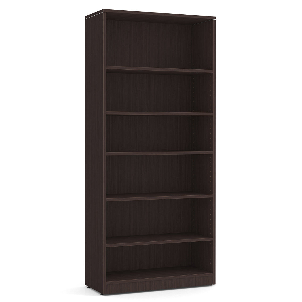 OfficeSource Bookcase: 3 Sizes, 8 Finishes, Optional Doors