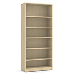 OfficeSource Bookcase: 3 Sizes, 8 Finishes, Optional Doors