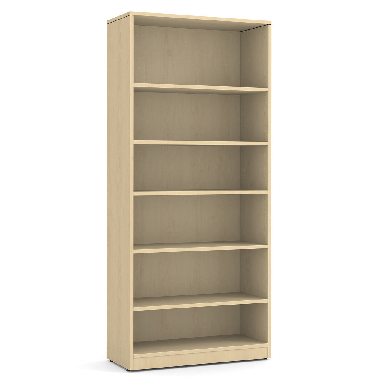 OfficeSource Bookcase: 3 Sizes, 8 Finishes, Optional Doors