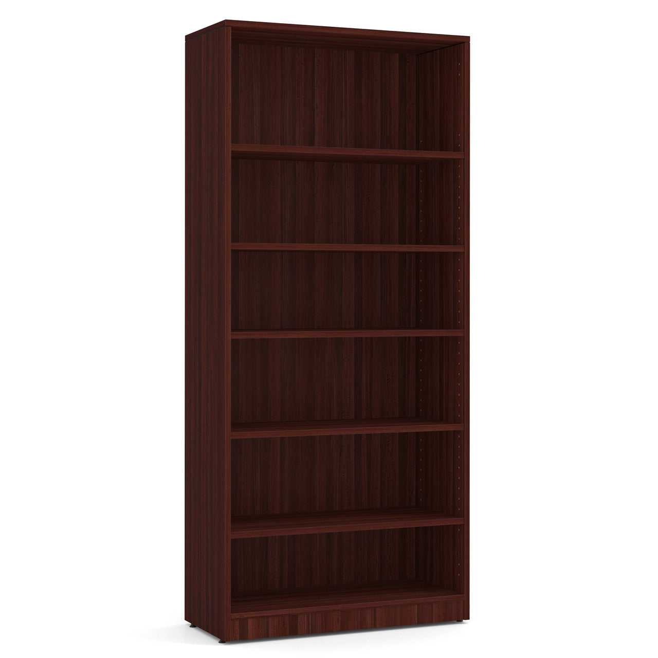 OfficeSource Bookcase: 3 Sizes, 8 Finishes, Optional Doors