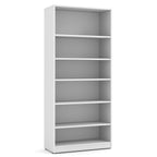 OfficeSource Bookcase: 3 Sizes, 8 Finishes, Optional Doors